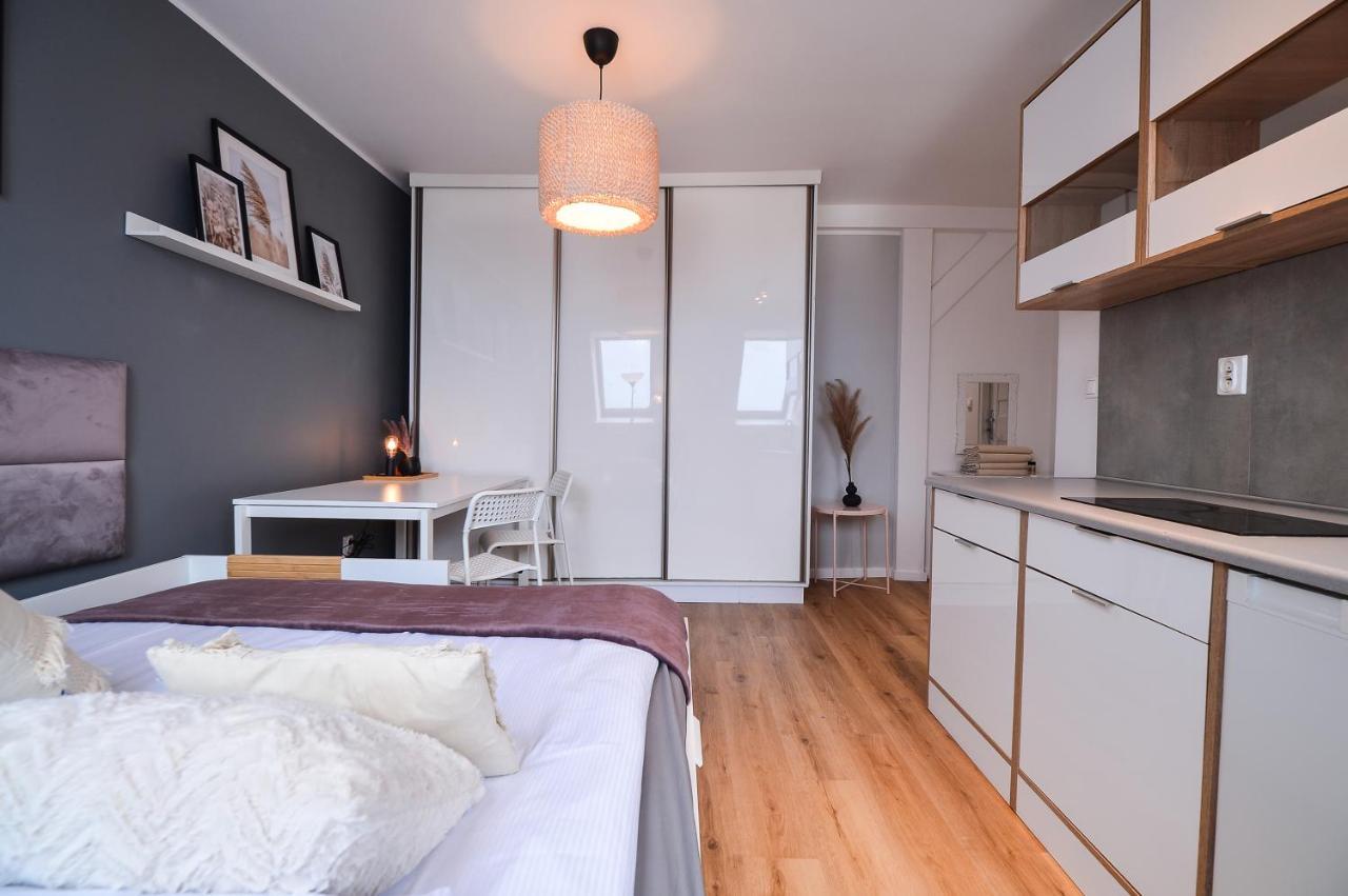 Citystay Brzezno Studio 3 Min Do Plazy Гданьск Экстерьер фото