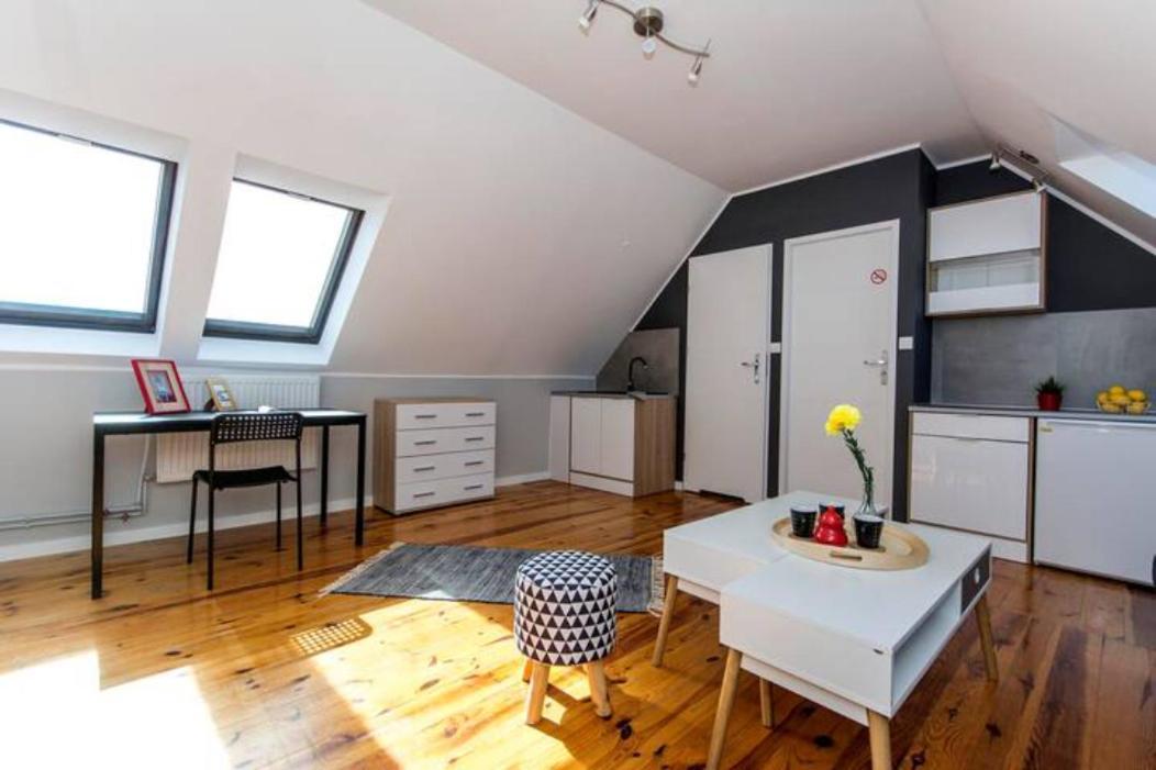 Citystay Brzezno Studio 3 Min Do Plazy Гданьск Номер фото