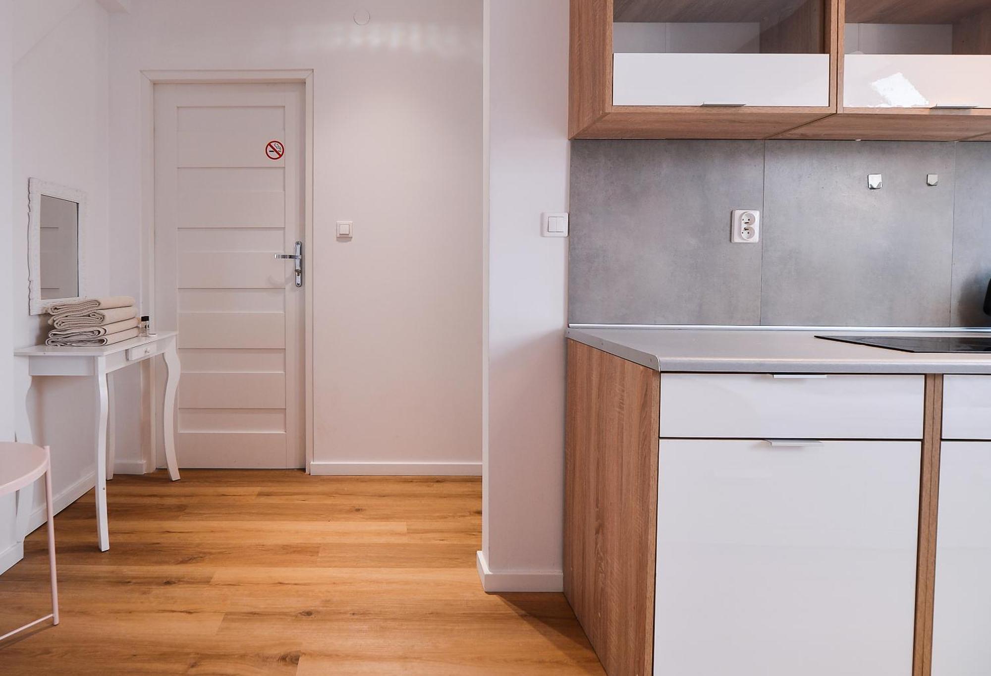 Citystay Brzezno Studio 3 Min Do Plazy Гданьск Номер фото